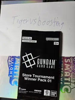Gundam Card Game TCG Store Tournament Winner Pack 1 English Sealed - Image 1