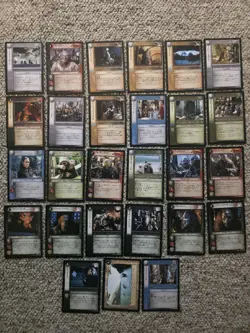 Lord Of The Rings TCG Seies 3 Realms Of The Elf Lords 27 Card Bundle - Image 1
