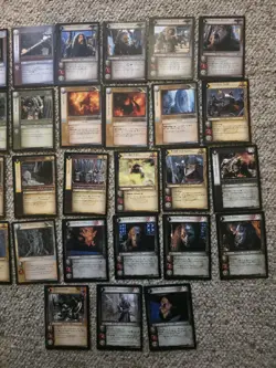 Lord of the Rings TCG Mixed Series 31 Card Common Lot - Image 3