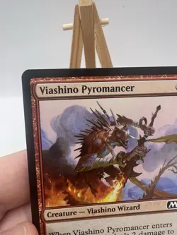 MTG - Viashino Pyromancer 166/280 Common Core Set 2019 LP - Image 4