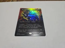 Ob Nixilis, the Fallen (Borderless) Foil Secret Lair Encyclopedia of Magic 0015 - Image 2