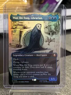 FOIL MTG Wan Shi Tong, Librarian TLA Avatar: The Last Airbender Borderless ENG - Image 1