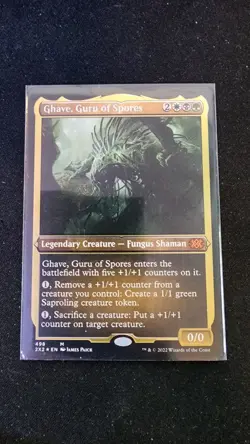 Ghave, Guru of Spores (Foil Etched) Double Masters 2022 Foil 498 NM - Image 1