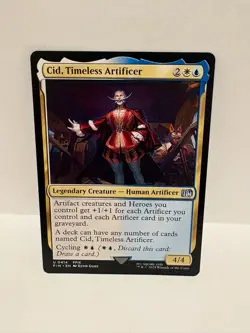 Cid, Timeless Artificer (0414) Final Fantasy Regular Near Mint MTG - Image 1