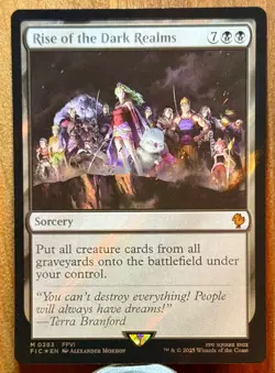 Rise of the Dark Realms (Surge Foil) M Commander: FINAL FANTASY 283 NM - Image 1