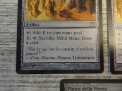 3x Mind Stone - 10th Edition - NM/EX - 2x English 1x Italian - OOP MTG - Image 2