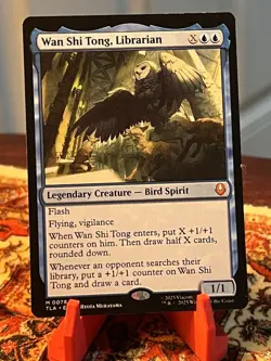 Magic the Gathering Avatar The Last Airbender Wan Shi Tong Librarian #78 - Image 1