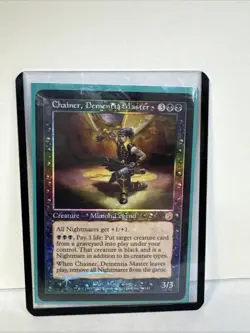 magic the gathering: CHAINER, DEMENTIA MASTER 56/143 (RARE) ENGLISH GD11425 - Image 1