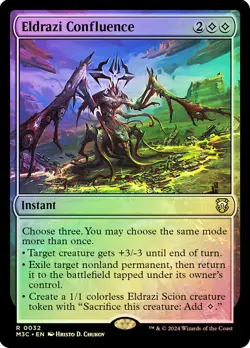 MTG FOIL Eldrazi Confluence Ripple Foil - Modern Horizons 3 Commander #032 - Image 1