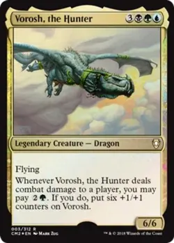 Vorosh, the Hunter - Foil NM, English MTG Commander Anthology Volume II - Image 1