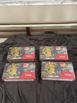 Pokemon Surging Sparks Elite Trainer Box + Booster Bundle Costco 2-pack LOT OF 4 - Image 1