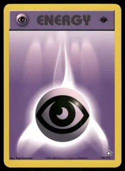 Pokemon Tcg Neo Genesis WOTC NM Regular Psychic Energy [1st Edition] #110 - Image 1