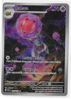 Pokemon 2023 Rabsca 215/193 SIR Secret Illustration Rare Paldea Evolved NM - Image 1