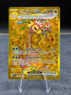 Alolan Exeggutor ex 248/191 English Ultra Rare Pokemon TCG Surging Sparks - Image 1