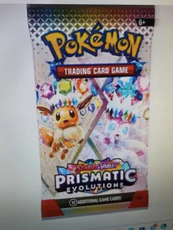 Pokemon Prismatic Evolutions sealed booster packs ( lot of three packs) - Image 1