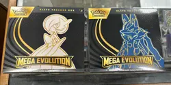 Pokemon Mega Evolution Elite Trainer Box ETB Set of 2 Sealed - Image 1