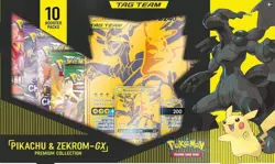 Pokemon Pikachu & Zekrom GX Premium Collection Sealed - Image 1