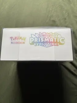 Pokemon Center Prismatic Evolutions Elite Trainer Box Sealed W/ Plastic Case - Image 3