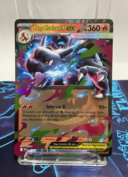 Pokemon TCG: Mega Charizard X ex 013/94 Phantasmal Flames NM CLEAN COPY! - Image 1