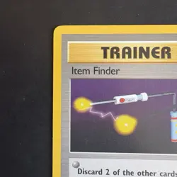 Pokemon Vintage Non-Holo Rare Item Finder 74/102 Base Set WotC 1999 - Image 2