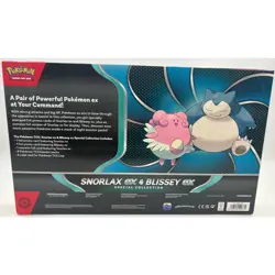 Pokemon TCG Snorlax ex & Blissey ex Special Collection Box - Factory Sealed 2025 - Image 5