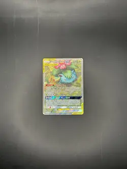 Venusaur and Snivy GX SM229 Pokemon Sun & Moon Tag Team Alt Art Promo HP - Image 1