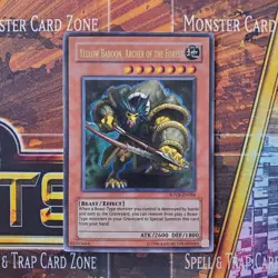 1x Yellow Baboon, Archer of the Forest - Ultra Rare - SOVR-EN084 - Unlimited - Image 1