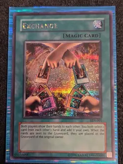Yugioh Exchange EDS-001 Parallel Secret Rare VLP - Image 1
