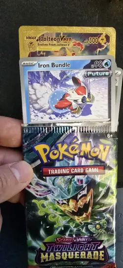 Pokemon RE-SEALED Booster Pack GOLD CARD guaranteed (Read Description) - Image 1