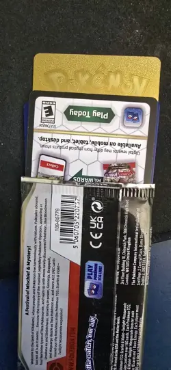 Pokemon RE-SEALED Booster Pack GOLD CARD guaranteed (Read Description) - Image 2