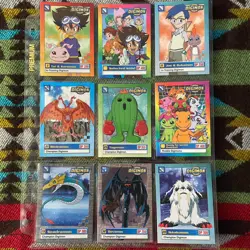 Vintage Digimon Card binder Lot (149) Digimon TCG Bandai First Edition 1999-2000 - Image 2
