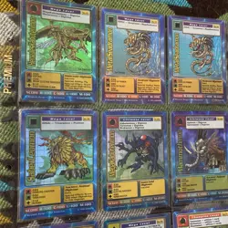Vintage Digimon Card binder Lot (149) Digimon TCG Bandai First Edition 1999-2000 - Image 5