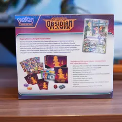 Scarlet & Violet Obsidian Flames ETB Elite Trainer Box Pokemon Cards New Sealed - Image 3