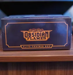 Scarlet & Violet Obsidian Flames ETB Elite Trainer Box Pokemon Cards New Sealed - Image 5