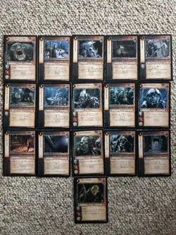 Lord Of The Rings TCG Series 1 The Fellowship Of The Ring MORIA RARES 16 CARDS - Image 2