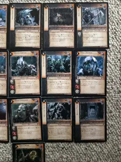 Lord Of The Rings TCG Series 1 The Fellowship Of The Ring MORIA RARES 16 CARDS - Image 3