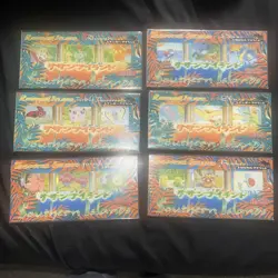 Vintage Pokemon Japanese Southern Islands Complete Set of 18 Cards 6 Sets Sealed - Image 1