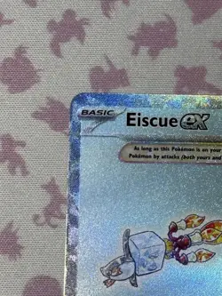 Eiscue ex 222/197 SV03 Obsidian Flames Holo LP Pokemon TCG Card - Image 5