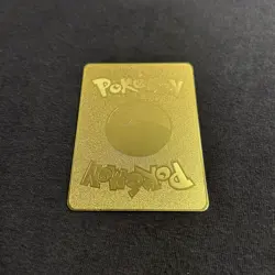🦖Gold Metal Aerodactyl V ALT ART 180/196 Fan Card Collectible/Gift/Display🦖 - Image 2