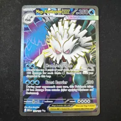 Mega Abomasnow EX 157/132 English Mega Evolution Near Mint Pokemon Card - Image 1