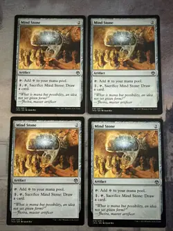 4x Mind Stone- NM/LP- Iconic Masters- Mtg Magic The Gathering Cards- Playset - Image 1