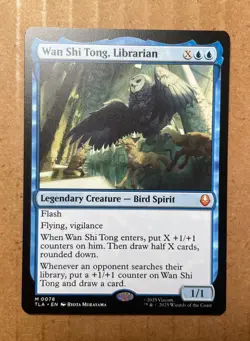 Magic the Gathering Avatar The Last Airbender Wan Shi Tong Librarian #78 - Image 1