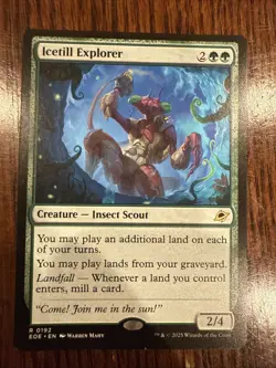 Icetill Explorer Edge of Eternities #192 Magic the Gathering NM/Mint Condition - Image 1