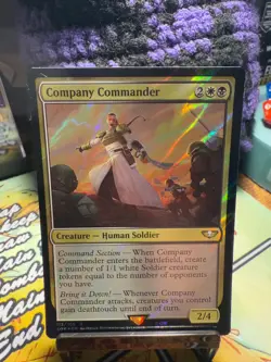Company Commander (Surge Foil) Universes Beyond: Warhammer 40000 FOIL #113 - Image 1