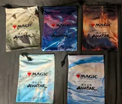 Avatar The Last Airbender Dice Bag Set Of 5 MTG avatar - Image 2