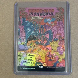 Krark-Clan Ironworks ?? Borderless FOIL ?? Encyclopedia Countdown Secret Lair - Image 1