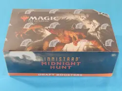 Magic The Gathering Innistrad: Midnight Hunt Sealed Draft Booster Box Eng DENTED - Image 1