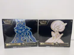 Pokemon Center Mega Evolution Gardevoir & Lucario ETB Elite Trainer Box Set Of 2 - Image 1