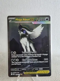 Pokemon TCG Mega Absol Ex 180/132 Special Illustration Rare Mega Evolution NM - Image 1