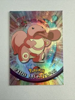 Lickitung #108 1998 Topps Pokemon - Image 1